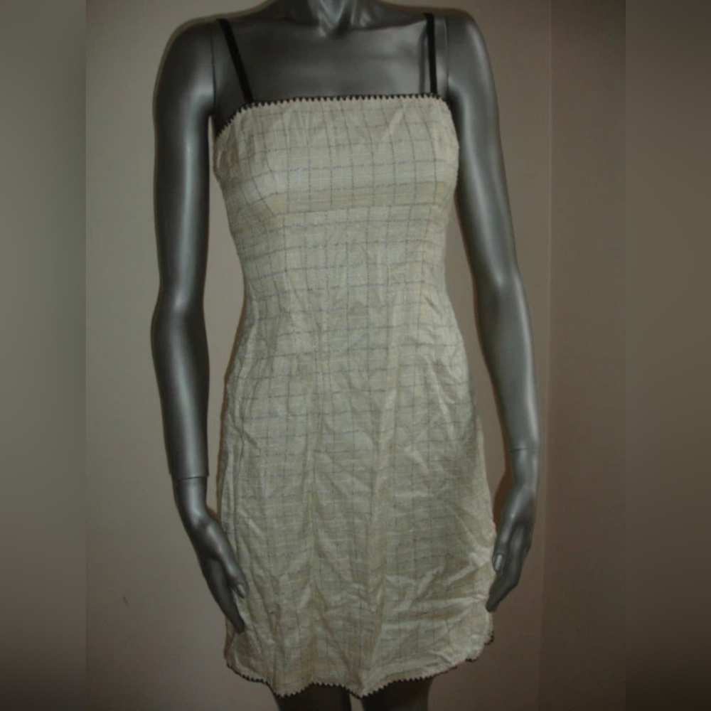 Vintage Nanette Lepore Silk Dress 6 - Picture 2 of 13